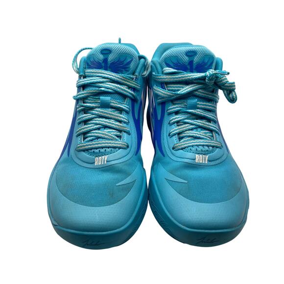 Puma MB.02 LaMelo Ball Rookie ROTY Basketball Shoes Blue Men’s 6.5 Women’s 8 - Picture 1 of 8